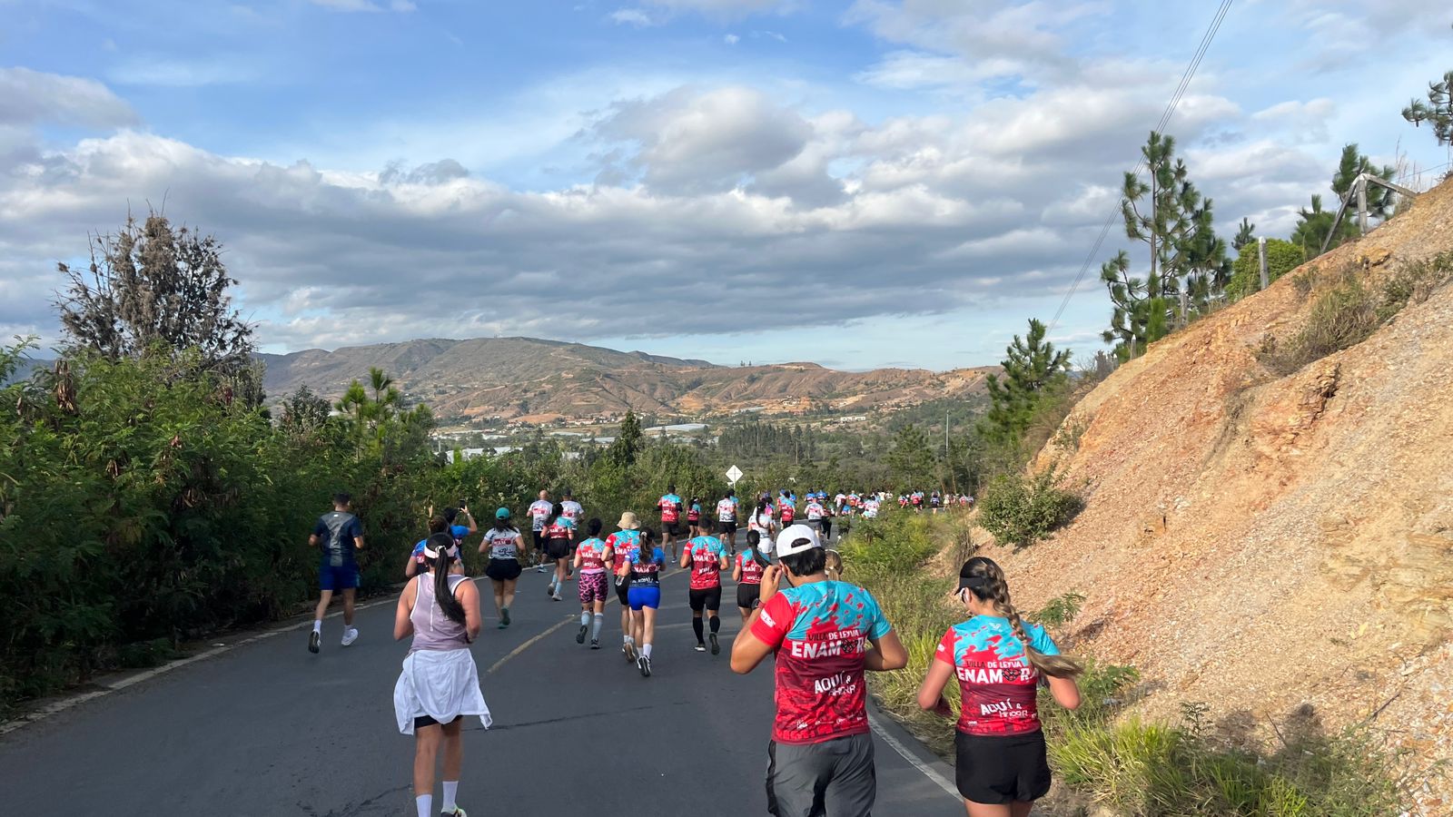 Foto en carrera